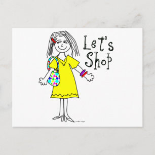 Carte Postale Magasinez-vous !