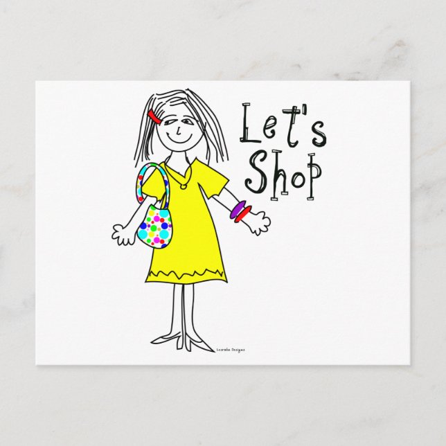 Carte Postale Magasinez-vous ! (Devant)