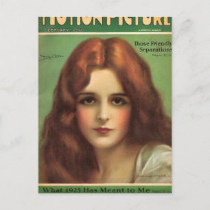 Carte Postale Magazine de cinéma Mary Astor 1926