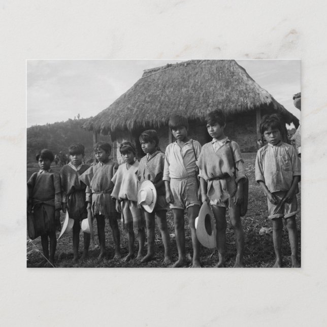 Carte Postale Magdalenas, Chiapas, Mexique (Devant)