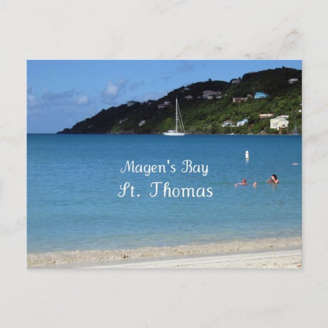 Carte Postale Magen's Bay, St. Thomas (Devant)