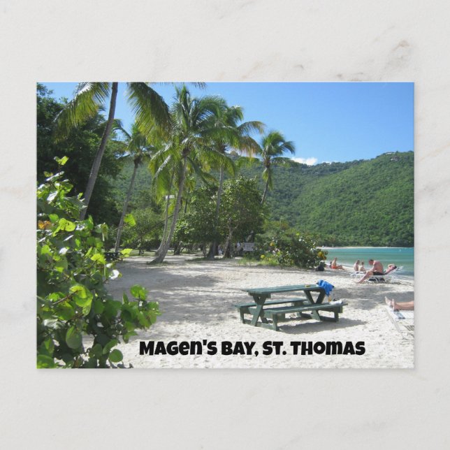 Carte Postale Magen's Bay, St. Thomas (Devant)