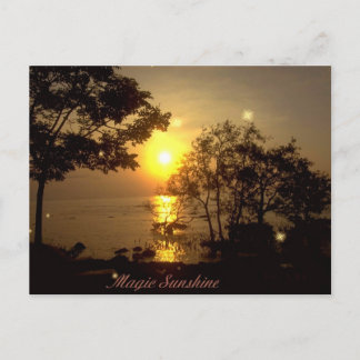 Carte postale Magic Sunshine