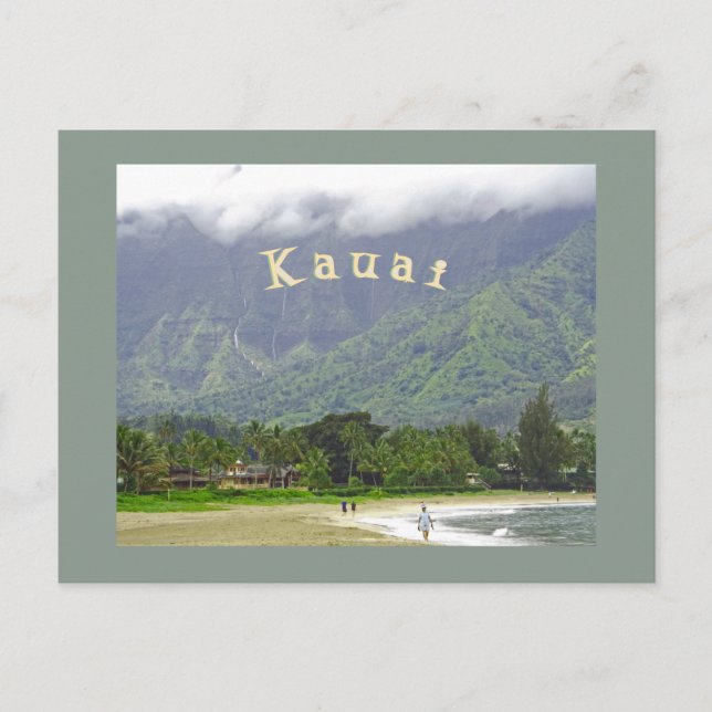 CARTE POSTALE "MAGICAL HANALEI" (KAUAI) (Devant)