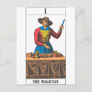 Carte Postale magicien