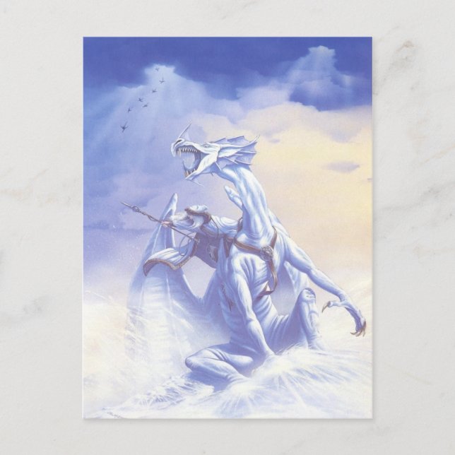 CARTE POSTALE MAGICIEN D'HIVER (Devant)
