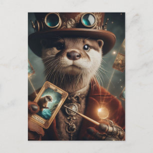 Carte Postale Magicien Otter