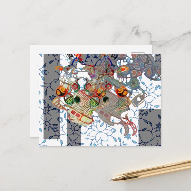 Carte Postale Magie de Grey (Devant/Arrière en situation)