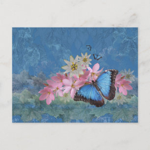 Carte postale magique Morpho