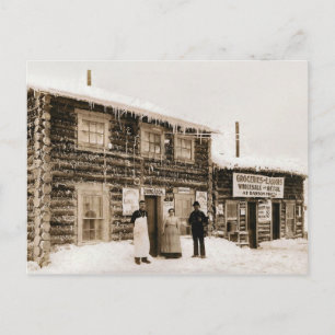Carte Postale Magnet House Yukon, Alaska vers les années 1890
