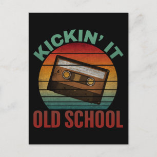 Carte Postale Magnétophone à cassettes à l'ancienne