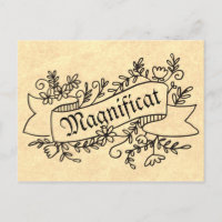 Magnificat Vierge Marie Hymne de louange