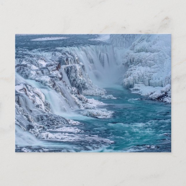 Carte Postale Magnifique beauté de l'Islande (Devant)