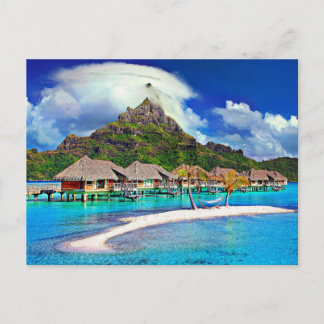 Carte Postale Magnifique Bora Bora, Polynésie française