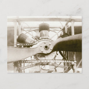 Carte Postale Magnifique machine volante