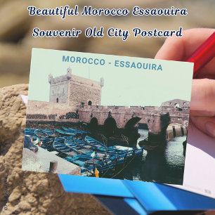 Carte Postale Magnifique Maroc Essaouira Souvenir Vieille Ville