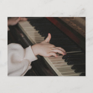 Carte Postale Magnifique œuvre d'art pour piano