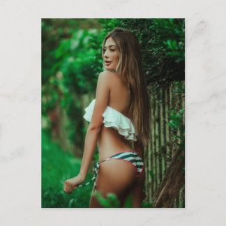 Carte Postale Magnifique ! Photo Bikini Babe