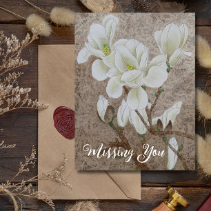 Carte Postale Magnolia blossom