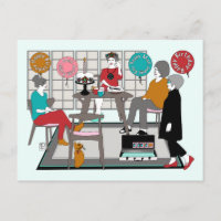 Mah Jongg Chat Anniversaire