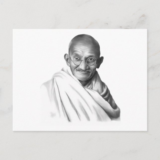 Carte Postale Mahatma (Devant)