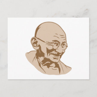 Carte postale Mahatma Gandhi Portrait