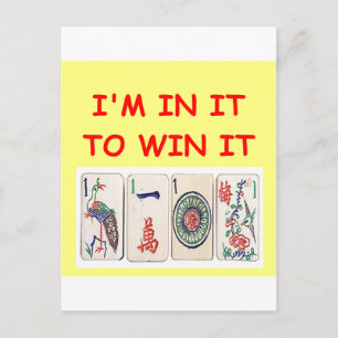 Carte Postale mahjong