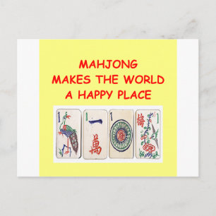 Carte Postale mahjong