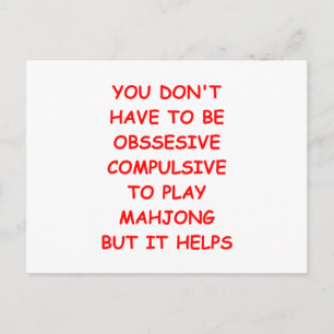 Carte Postale mahjong