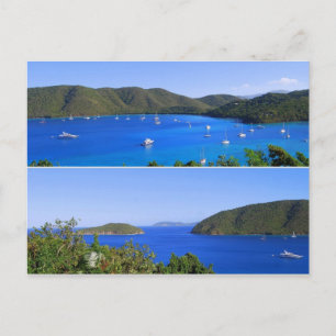 Carte Postale Maho Bay Collage, St. John, U.S.V.I.