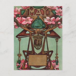 Carte Postale Mai - Gémeaux