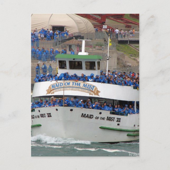 Carte Postale Maid of the Mist Boat - Niagara Falls (Devant)