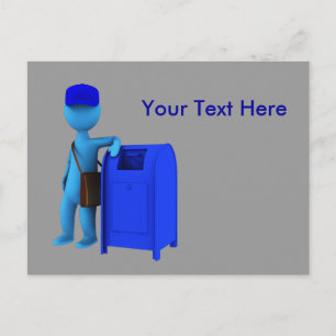 Carte Postale Mailman