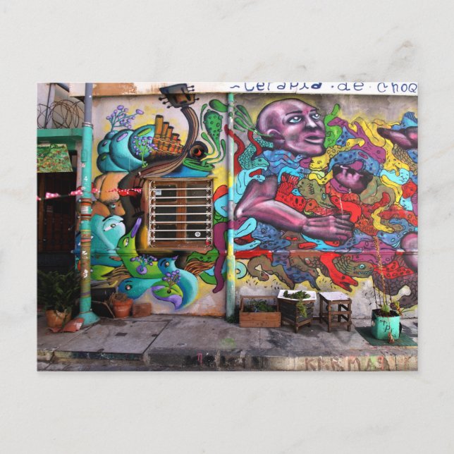 Carte Postale Main Artiste (Devant)