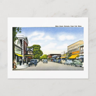 Carte Postale Main Street, Hyannis, Cape Cod, Massachusetts