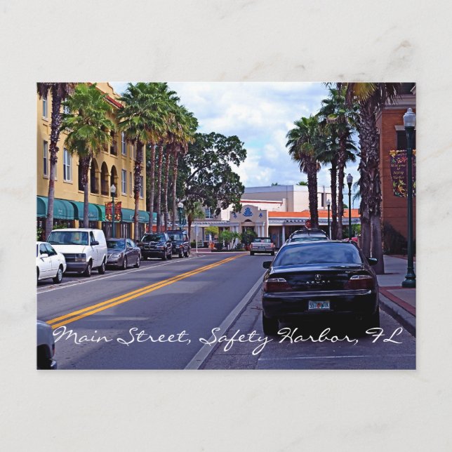 Carte Postale Main Street, Port de Sécurité (Devant)