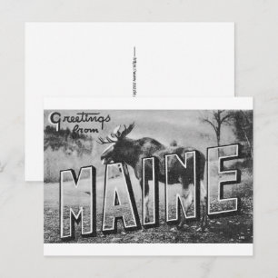 Carte Postale Maine Élan