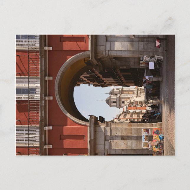 Carte Postale Maire de Madrid Postcard Plaza (Devant)