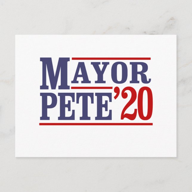 CARTE POSTALE MAIRE PETE '20 (Devant)