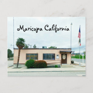Carte Postale Mairie de Maricopa, Californie