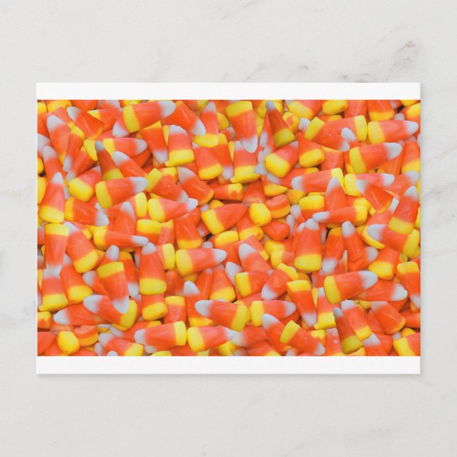 Carte Postale maïs-bonbon halloween (Devant)