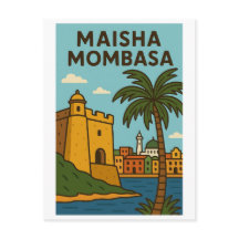 Carte postale - Maisha Mombasa