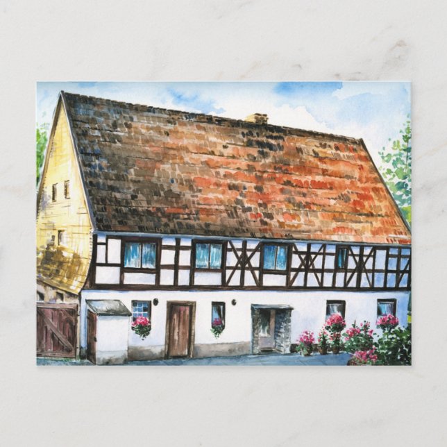 Carte Postale Maison (Devant)