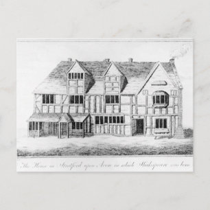 Carte Postale Maison à Stratford-upon-Avon