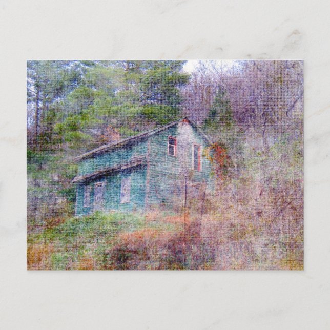 Carte Postale Maison abandonnée (Devant)