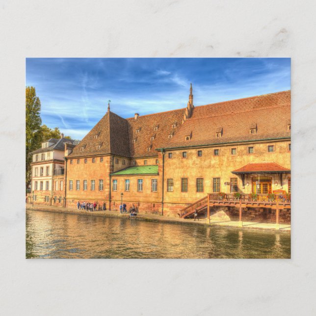 Carte Postale Maison ancienne à Strasbourg (Devant)