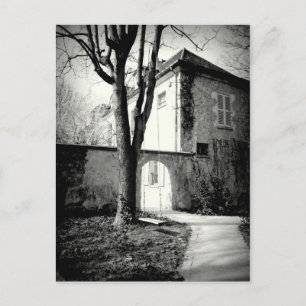 Carte Postale Maison ancienne et jardin à Montmarte