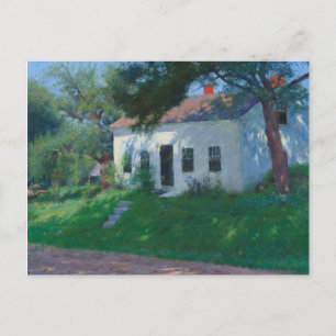 Carte Postale Maison Blanche de bord de route par Dennis Miller