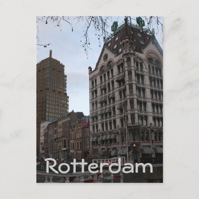 Carte Postale Maison Blanche, Rotterdam (Devant)