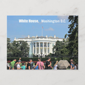 Carte Postale Maison Blanche, Washington D.C.